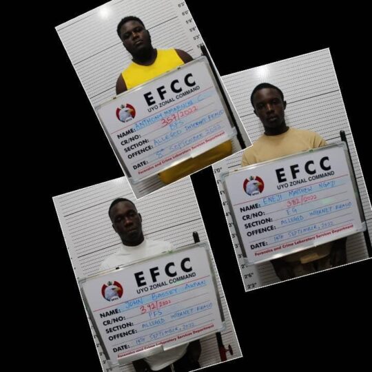Faces And Names Of Internet Fraudsters Jailed In Calabar And Uyo (Photos)