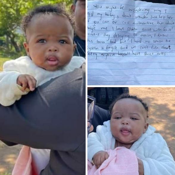 Update: Police Arrest 23-year-old Mother Who Abandoned Her Baby After Leaving A Note