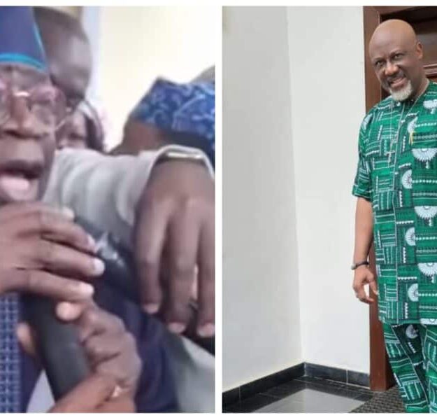 Dino Melaye mocks Tinubu after APV…APC gaffe at Lagos rally