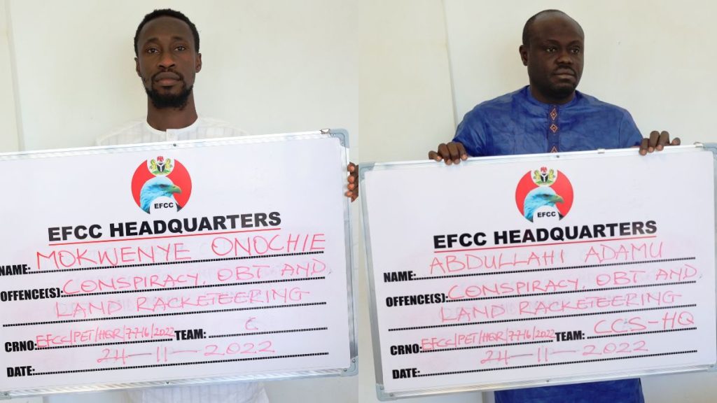 EFCC arrests two for land racketeering