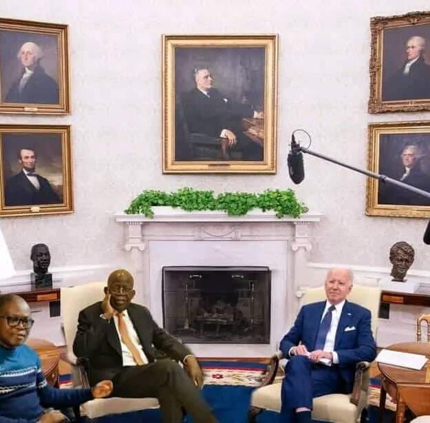 Fake Photo Of Bola Tinubu And Joe Biden Goes Viral, APC Reacts