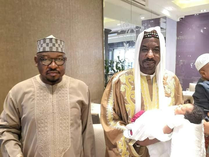 Former Kano Emir, Sanusi Holds Naming Ceremony Of His Child In Saudi Arabia [Photos]