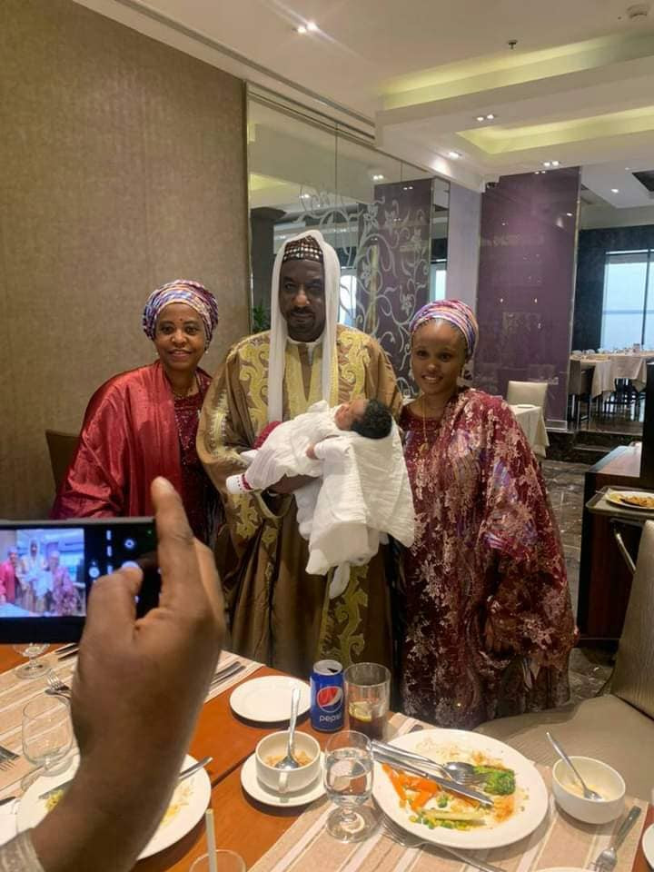 Former Kano Emir, Sanusi Holds Naming Ceremony Of His Child In Saudi Arabia [Photos]