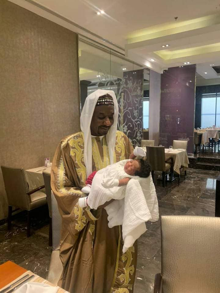 Former Kano Emir, Sanusi Holds Naming Ceremony Of His Child In Saudi Arabia [Photos]