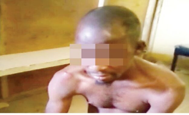 Kidnapper Almost Lynched While Trying to Abduct 5-year-old boy In Lagos (Photo)