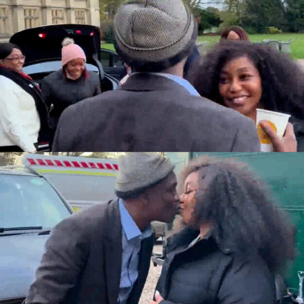 Lovely Video Of Actress Rita Dominic And Her Husband Fidelis Anosike In London Ahead Of Their Wedding