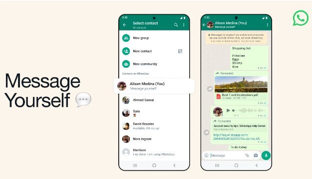 WhatsApp Introduces New Feature That Lets You Message Yourself
