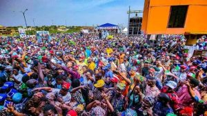 Atiku, Okowa promise to stabilize economy, unite Nigeria as thousands attend PDP rally in Osun