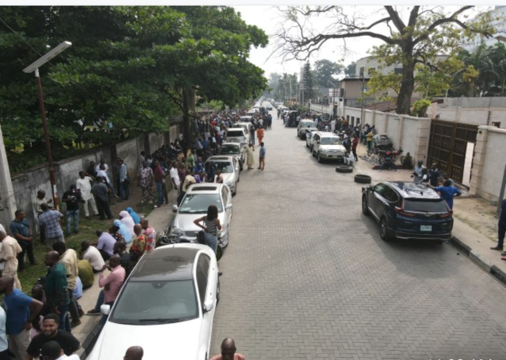 EFCC Publicly Auctions Of Over 400 Forfeited Cars In Lagos [Photos]