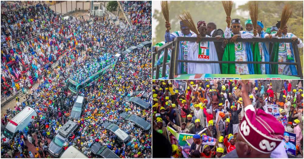 Kano APC rally, PDP, Atiku Abubakar, 2023 general elections, Asiwaju Bola Ahmed Tinubu