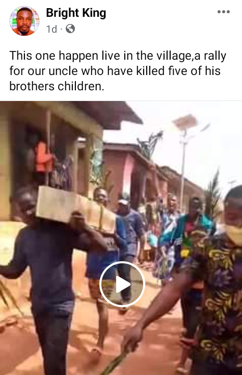 Man Banished From Enugu Community Over Death Of His Brother's Five Children [Video]