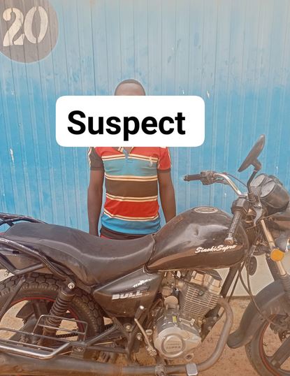 Motorcycle Thief Apprehended In Jigawa