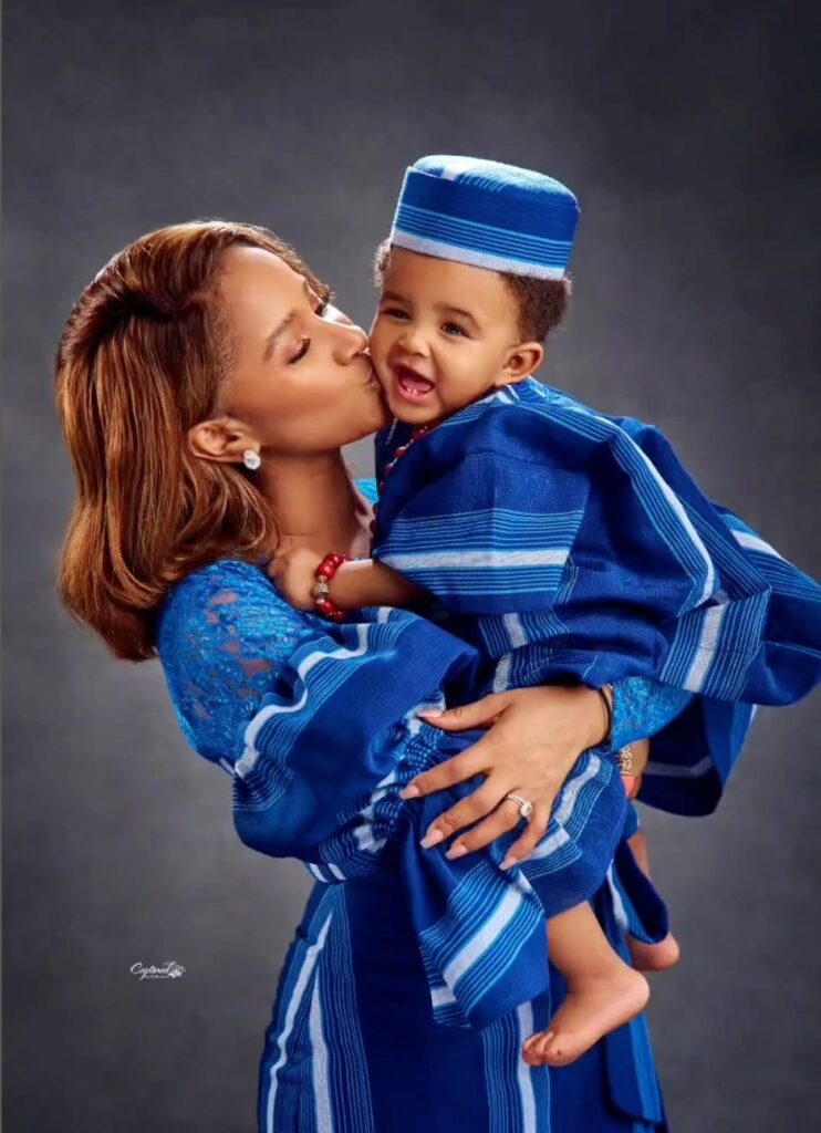 Nigerian Actress, Adesua Etomi Celebrates Her Son’s 2nd Birthday