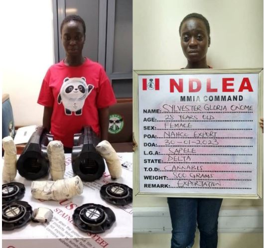 NDLEA Arrests Pregnant Woman With Hard Drugs Hidden In Radio Sets, Uncovers Banned Substances In Containers Of Body Creams (Videos)