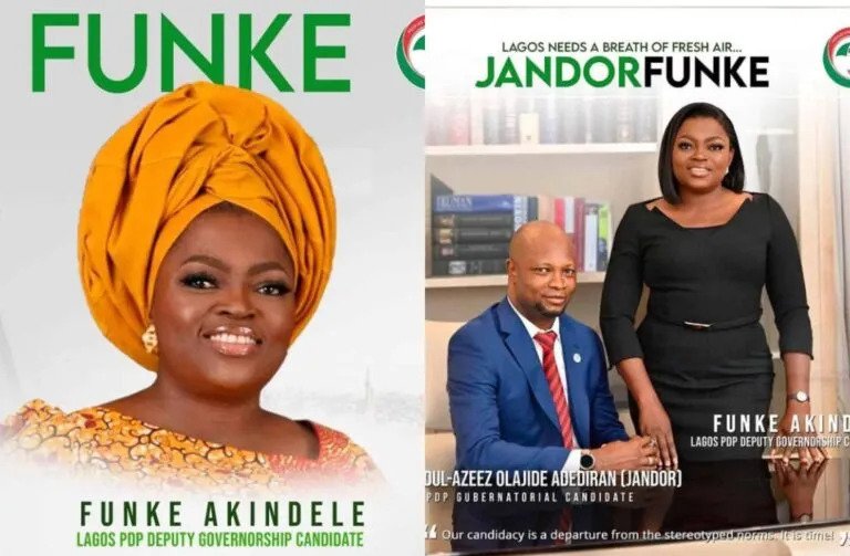 Funke Akindele Deletes PDP’s Political Posts From Her Instagram Page After Election Loss