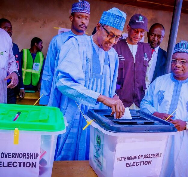 Governorship Election: If Politicians Give Money, Collect But Vote Your Candidate – President Buhari Tells Nigerians As He Casts His Vote