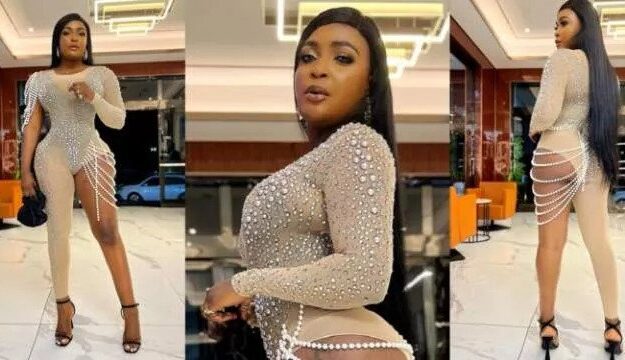 Nigerians Drags Blessing CEO Over Her ‘One-Legged Outfit’ For Date Night With Boyfriend