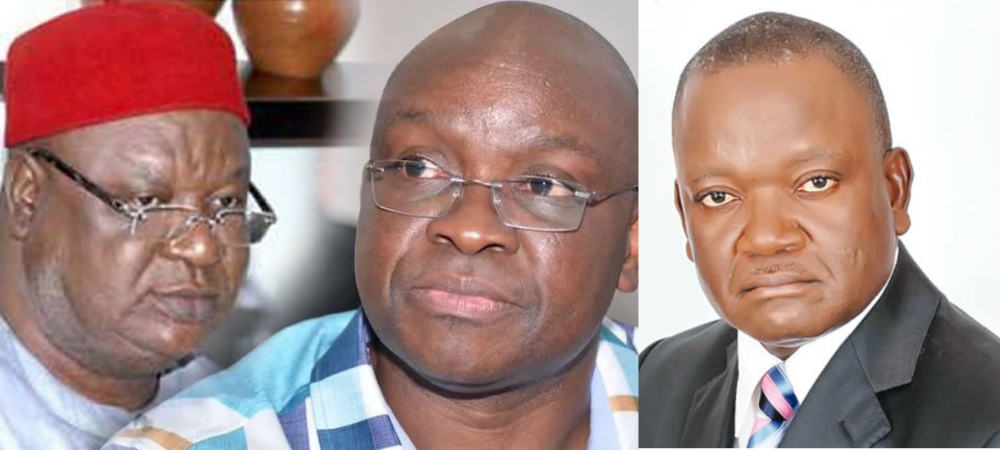 PDP Suspends Fayose And Anyim, Refers Ortom To Disciplinary Committee