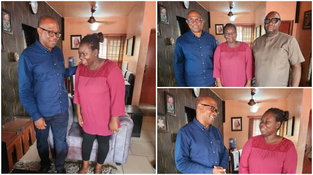 Jennifer Efidi and Peter Obi/Labour Party Presidential Candidate/Lagos