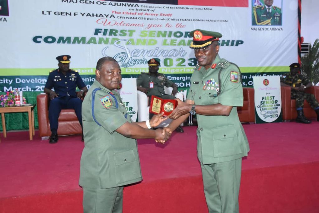 Pictures from Nigerian Army's First Senior Command and Leadership Seminar 13