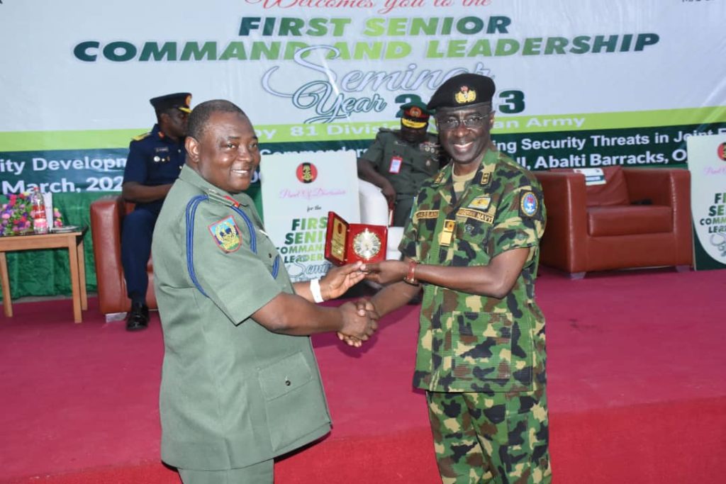 Pictures from Nigerian Army's First Senior Command and Leadership Seminar 14