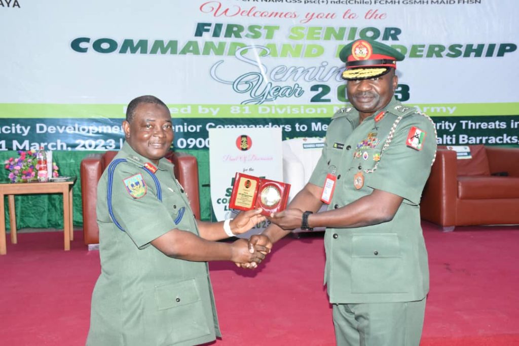 Pictures from Nigerian Army's First Senior Command and Leadership Seminar 15