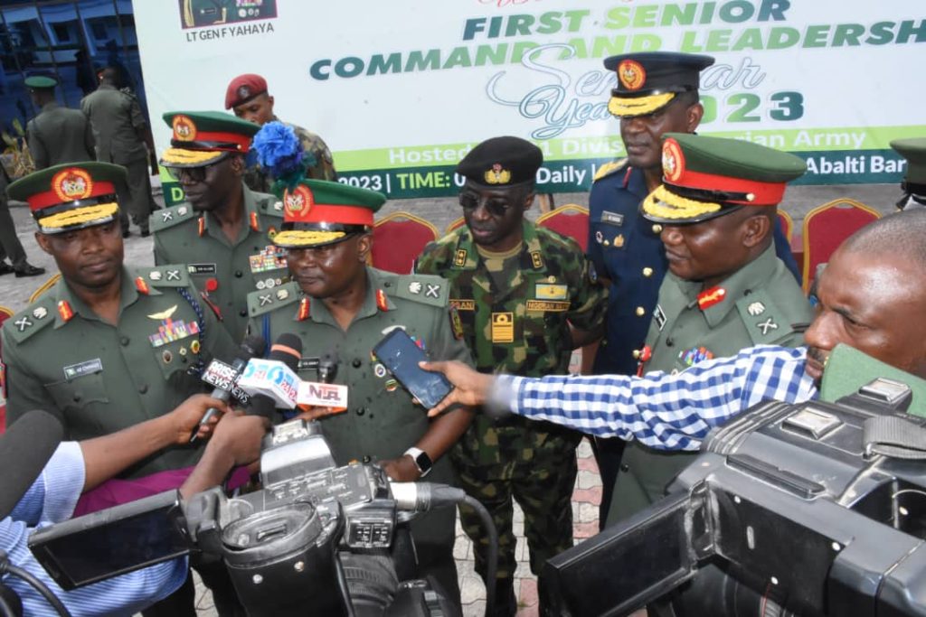 Pictures from Nigerian Army's First Senior Command and Leadership Seminar 3