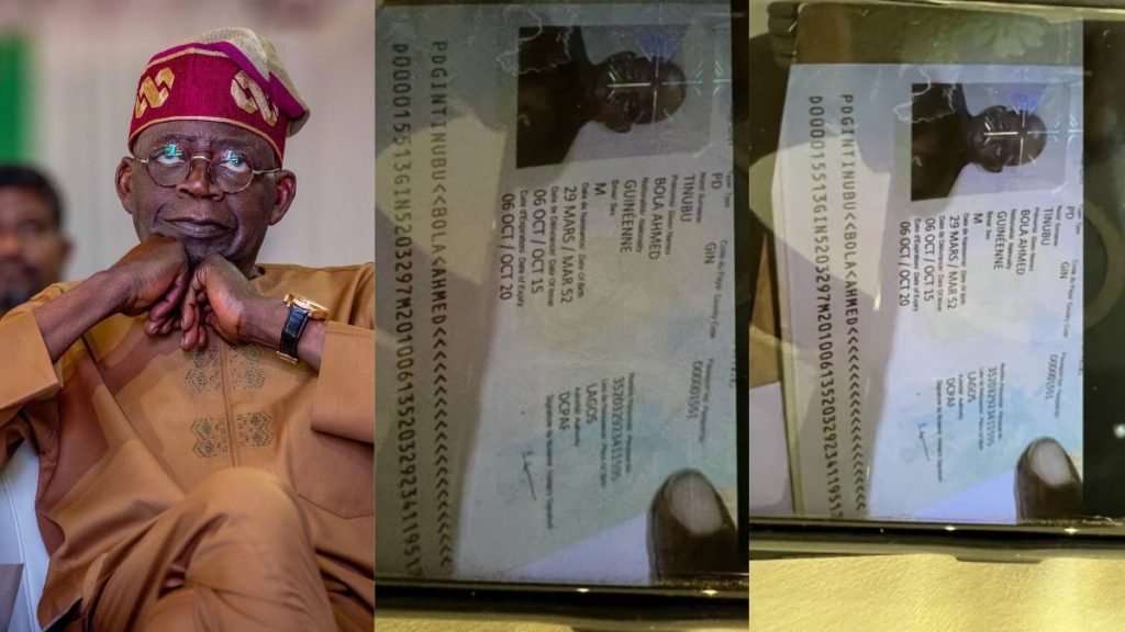 Bola Tinubu Committed Perjury – Twitter Rages As President-Elect's Dual Citizenship Passport Surfaces Online