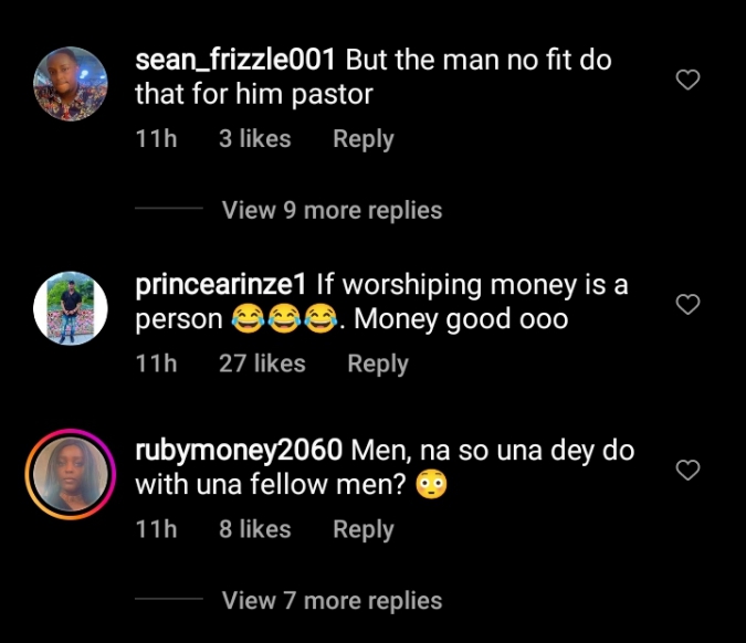 Reactions As Nigerian Man Bows To Kiss E-Money’s Hands And Feet [Video]