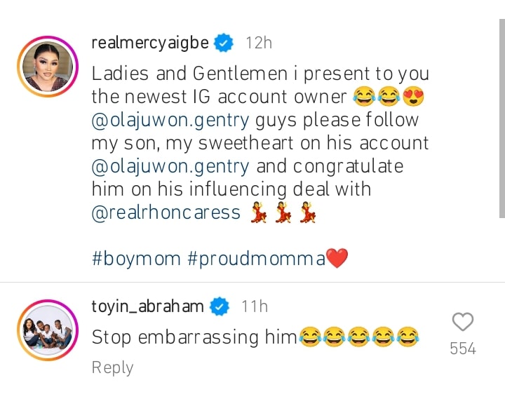 “Stop Embarrassing Him” - Toyin Abraham Warns Mercy Aigbe Over Her Son [Video]