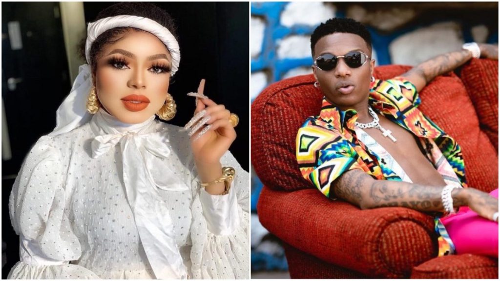 "The Only Guy I Have A Huge Crush On In Nigeria" - Bobrisky Gushes Over Wizkid