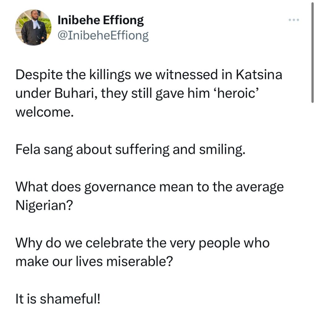 Bashir Ahmad Reacts After Inibehe Effiong Called Katsina Residents "Slaves" For Celebrating Buhari