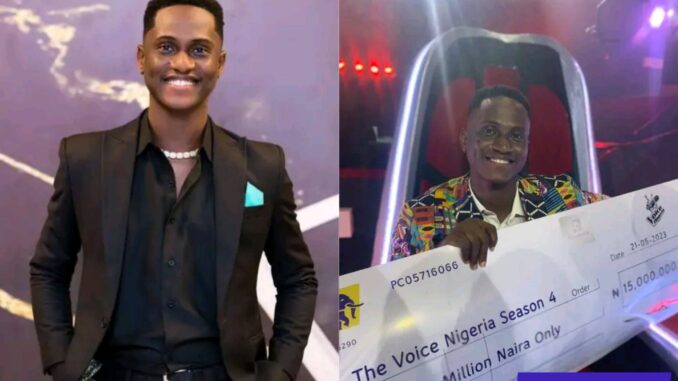 JUST IN: Pere Jason Wins The Voice Nigeria Season 4 7