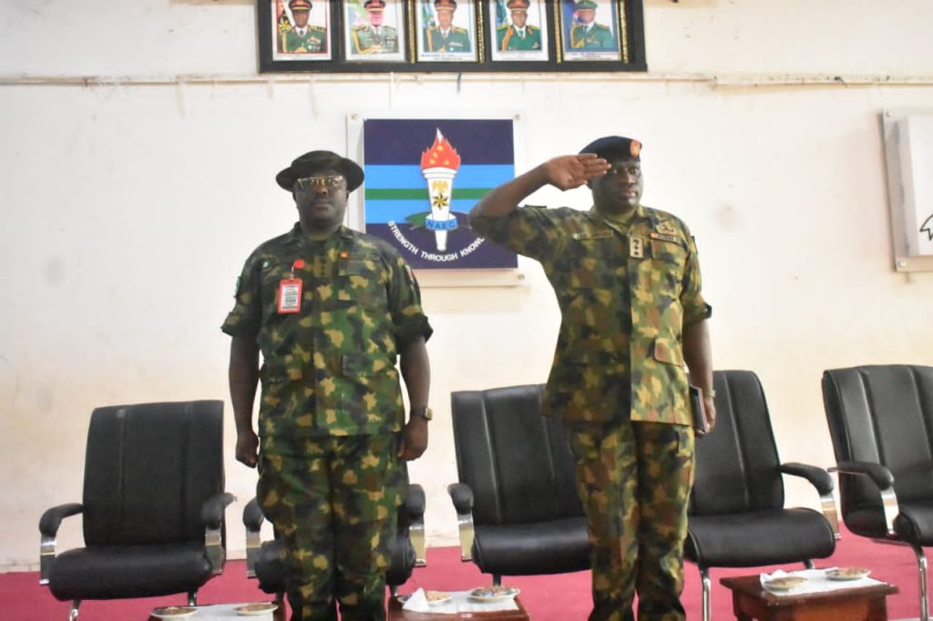 Major General Ajunwa urges troops and their families to abstain from substance abuse