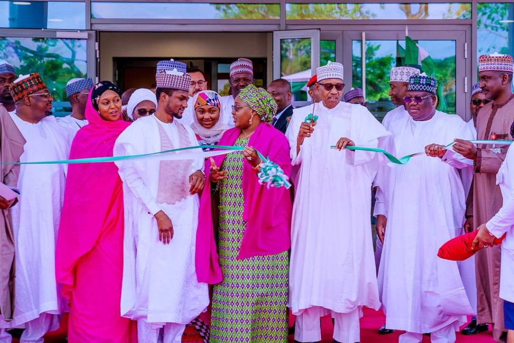 President Buhari Officially Unveils N21bn VIP Wing At Aso Villa Medical Centre [Photos}