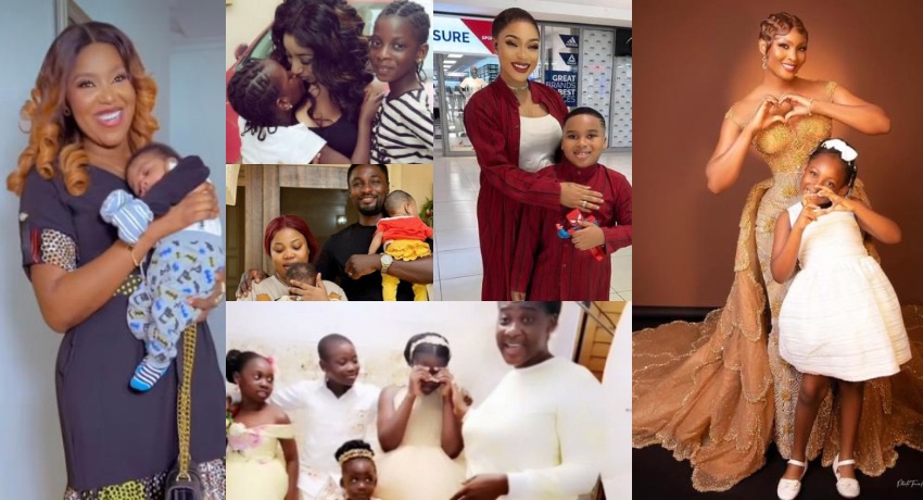 Tonto Dikeh, Mercy Johnson, Osas Ighodaro, Others Celebrate Their Kids On Childrens Day