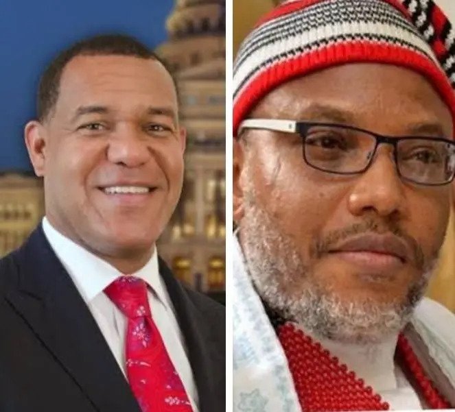 US Congressman, Jarvis Johnson Claims Buhari Govt Is Planning To Assassinate Nnamdi Kanu