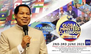 Global Ministers Classroom with Pastor Chris begins now 