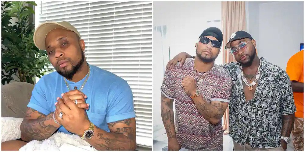 "He Used To Be Backup Singer" - B-Red Reveals How He Pushed Davido Into Music