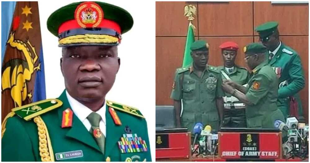 Maj Gen Lagbaja/Chief of Army Staff/23rd Chief of Army Staff. Lagbaja assumes office as Chief of Army Staff