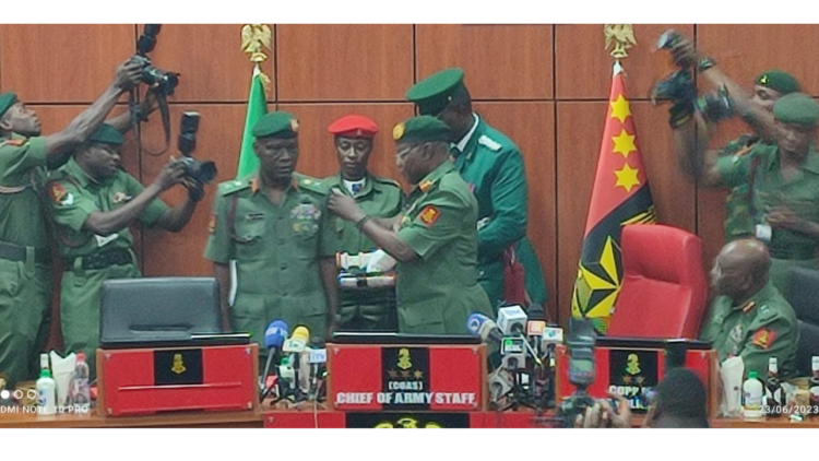 Major General Taoreed Lagbaja Assumes Office as 23rd Army Chief 3