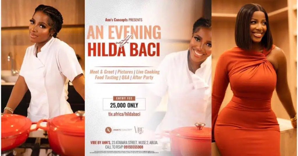 Nigerian Chef, Hilda Baci Denies Charging People N25,000 To Meet Her In Abuja