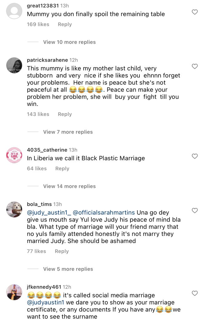 Nigerians Reacts As Rita Edochie Asks Interesting Question About Yul's Marriage To Judy Austin