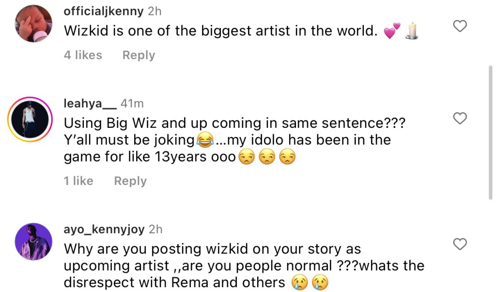 Outrage As Grammy Organisers Describes Wizkid And Rema As 'Up-And-Coming Artistes’ 10