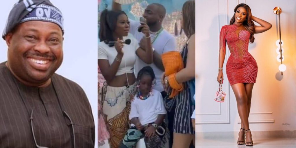 "Please Calm Down" – Dele Momodu Tells Sophia After Calling Out Davido Over Daughter