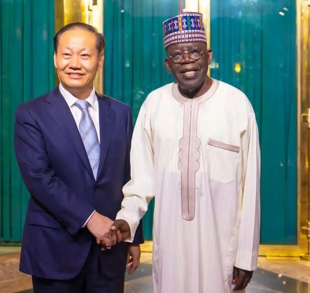 President Tinubu Meets With Chinese Special Envoy (Photos)