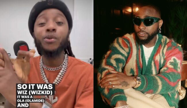 "It Was Wizkid, Olamide And I Before You" - Yung6ix Tackles Davido [Video]