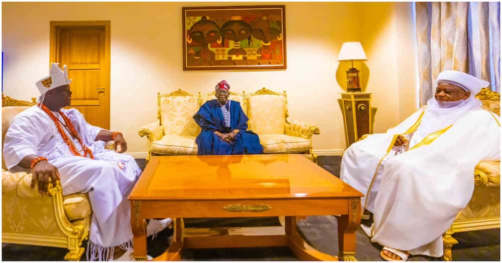 Bola Tinubu, Ooni of Ife, Sultan of Sokoto