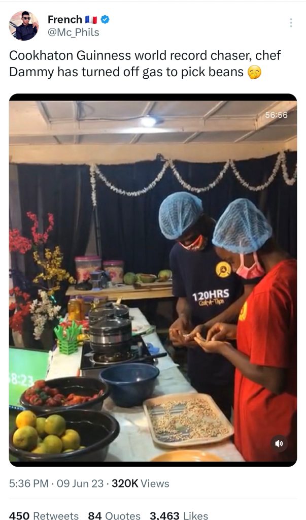 "These ones dey cook sacrifice" - Nigerians react as Ekiti chef embarks on 120 hours cookathon to break Hilda Baci's record 17