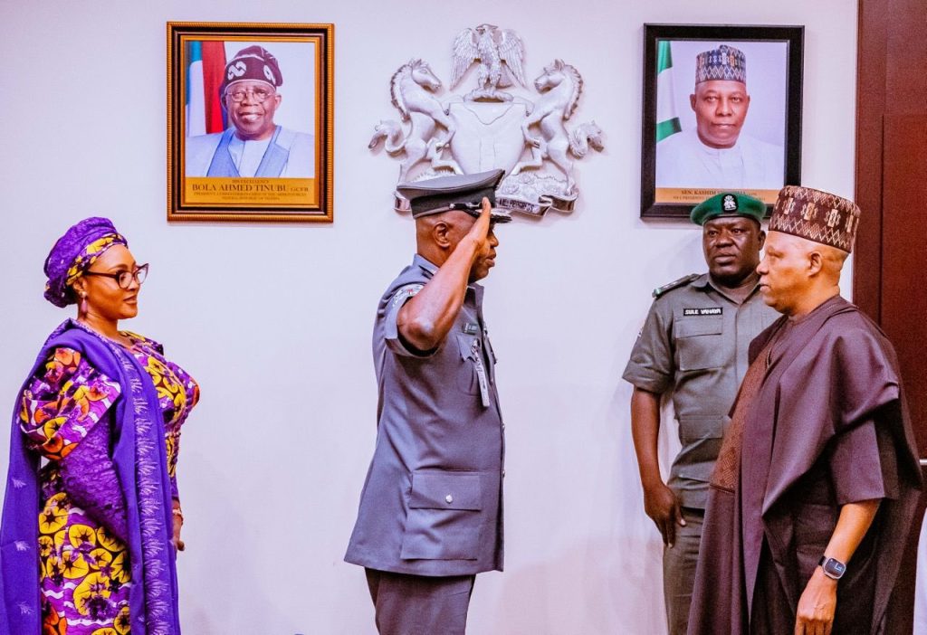 VP Kashim Shettima Decorates New Customs Boss, Adewale Adeniyi [Photos]